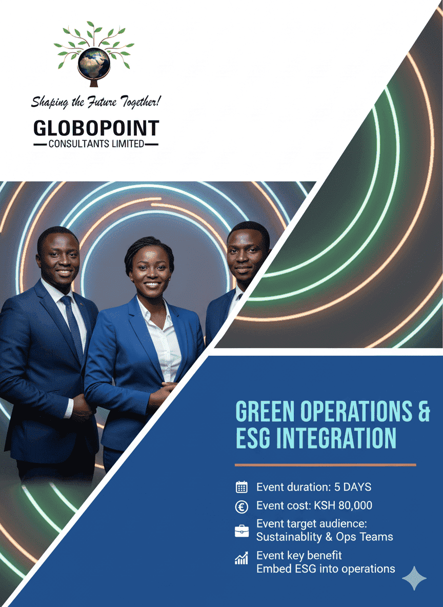 Green Operations & ESG Integration