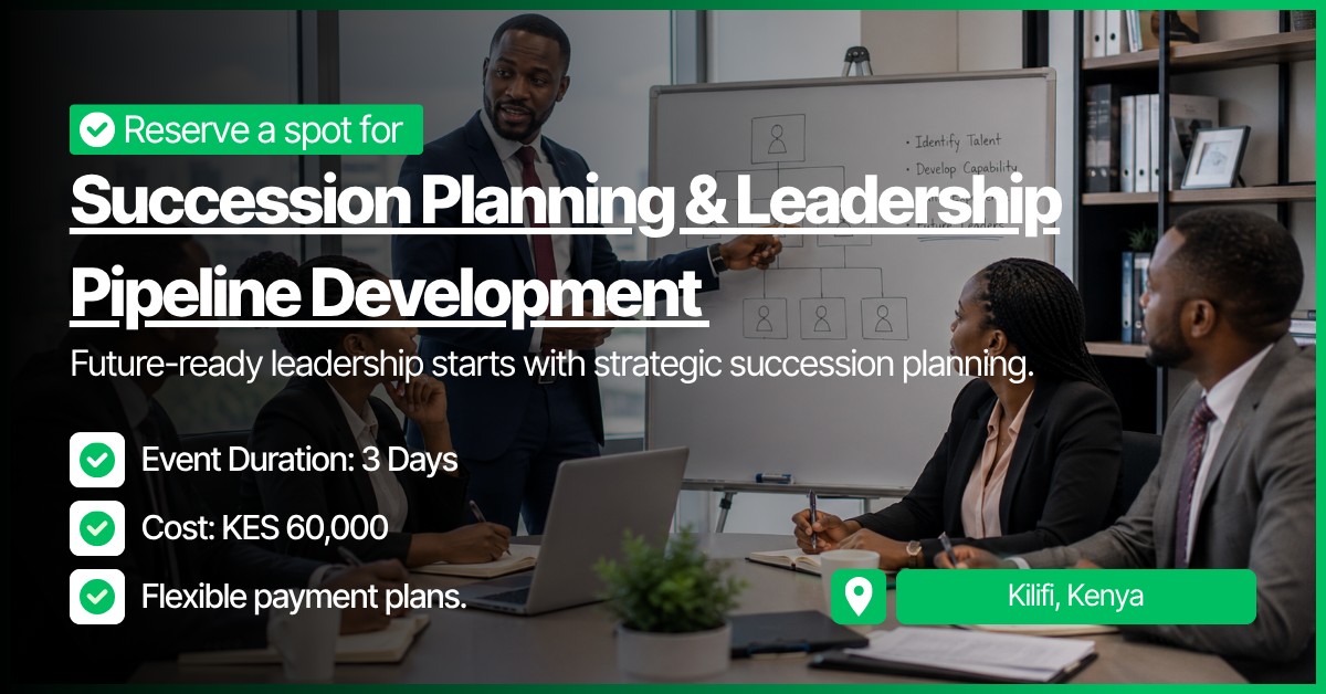 Succession Planning & Leadership Pipeline Development Training